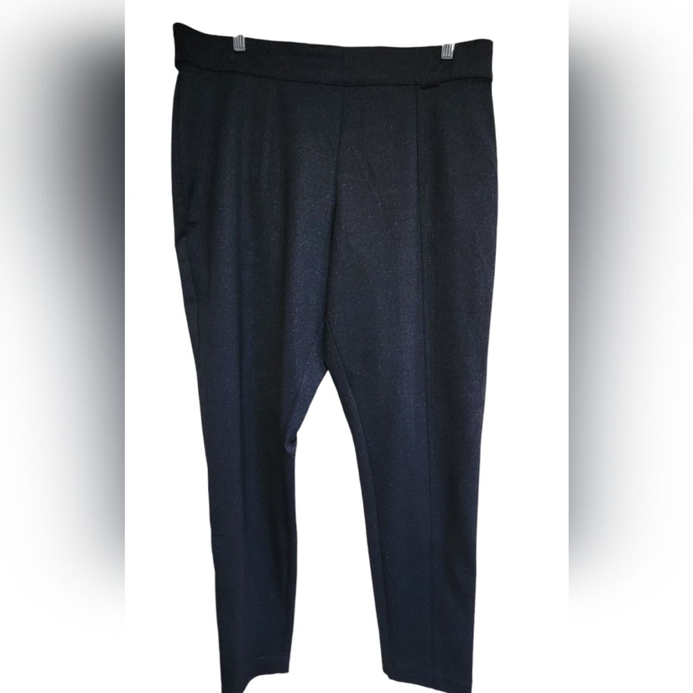Anne Klein pants dark denim color (not denim fabric) size 16 like new.